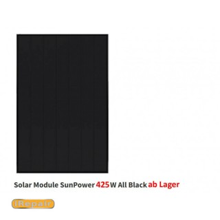 SUNPOWER MAXEON 3 SPR-MAX-425Wp BLACK SOLARMODULE VOM SunPOWER